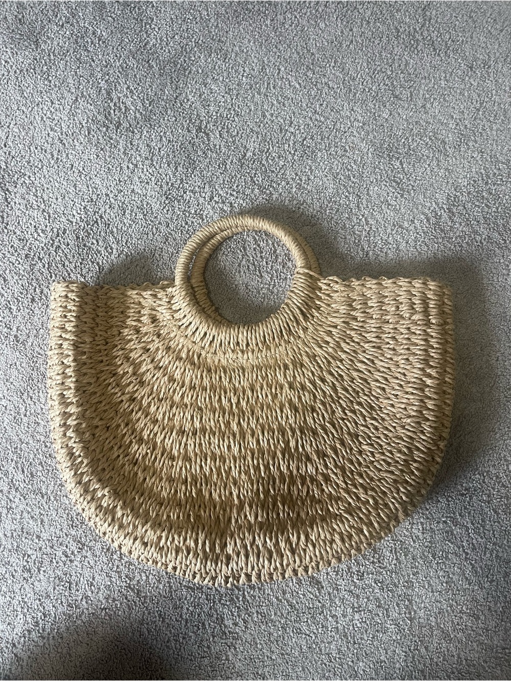 Woven Handle Tote